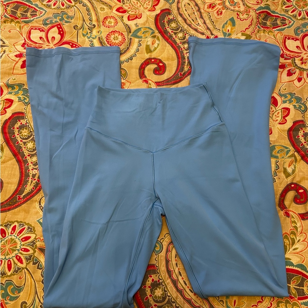 Offline by Aerie Light Blue Real Me Xtra Bootcut Leggings NWOT